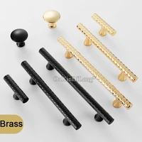 10pcs light luxury diamond laser shiny goldblack brass wardrobe handles cabinet door knob furniture handle drawer t bar gf706