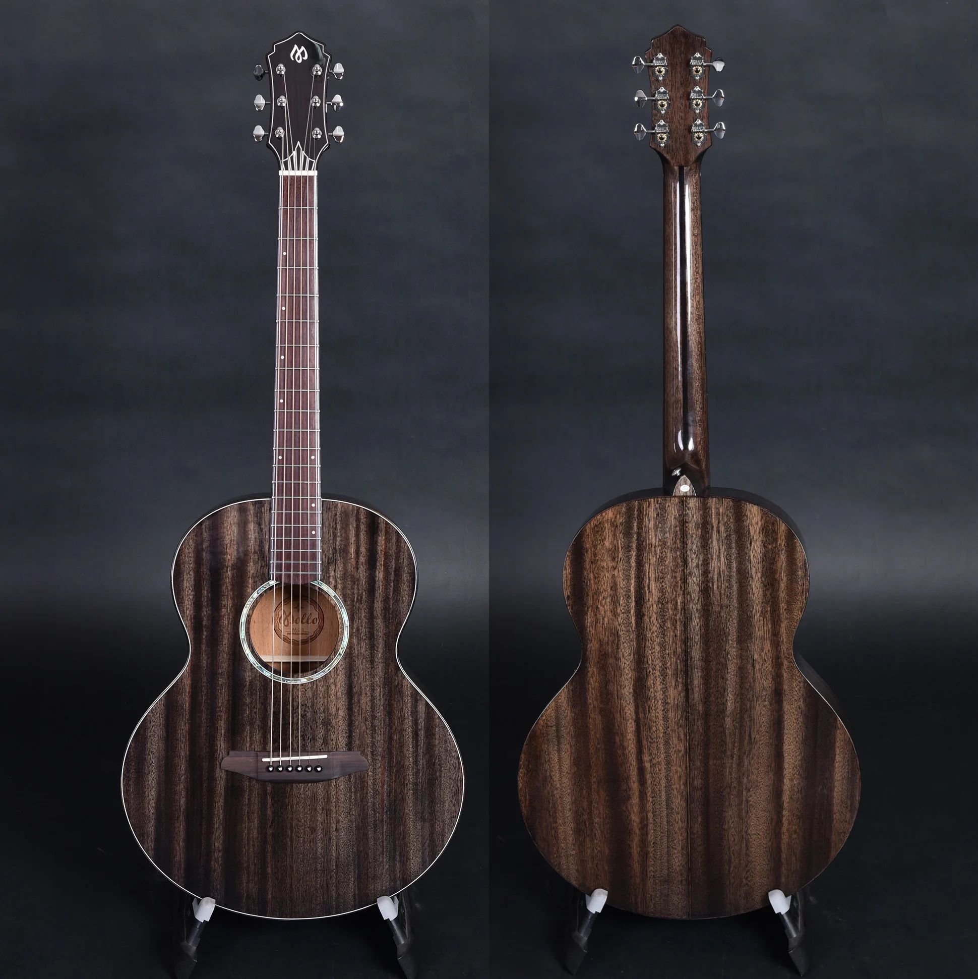 MOLLO M-S1, брендовая Акустическая гитара из красного дерева, акустическая гитара, акустическая электрогитара s