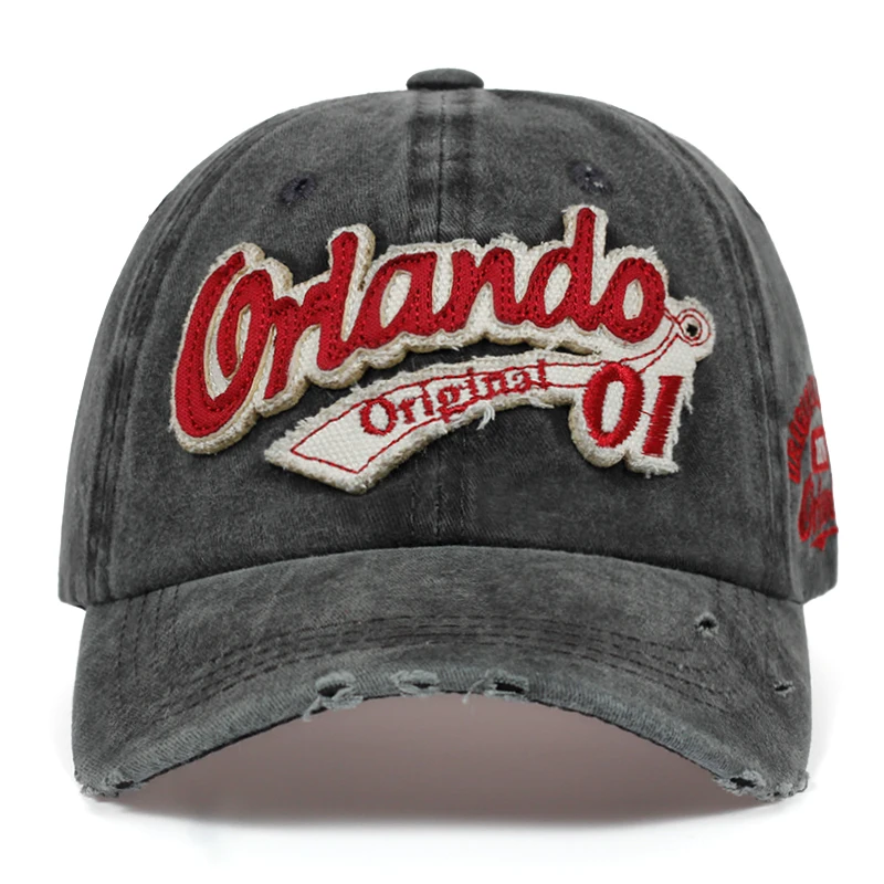 Бейсболка для мужчин и женщин Модная хлопковая кепка с твёрдым козырьком