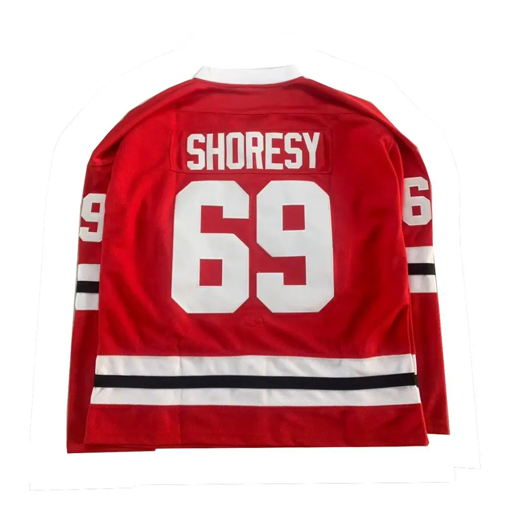 BG Хоккей Майки LETTERKENNY ирландское 69 SHORESY Джерси Вышивка Швейные на открытом