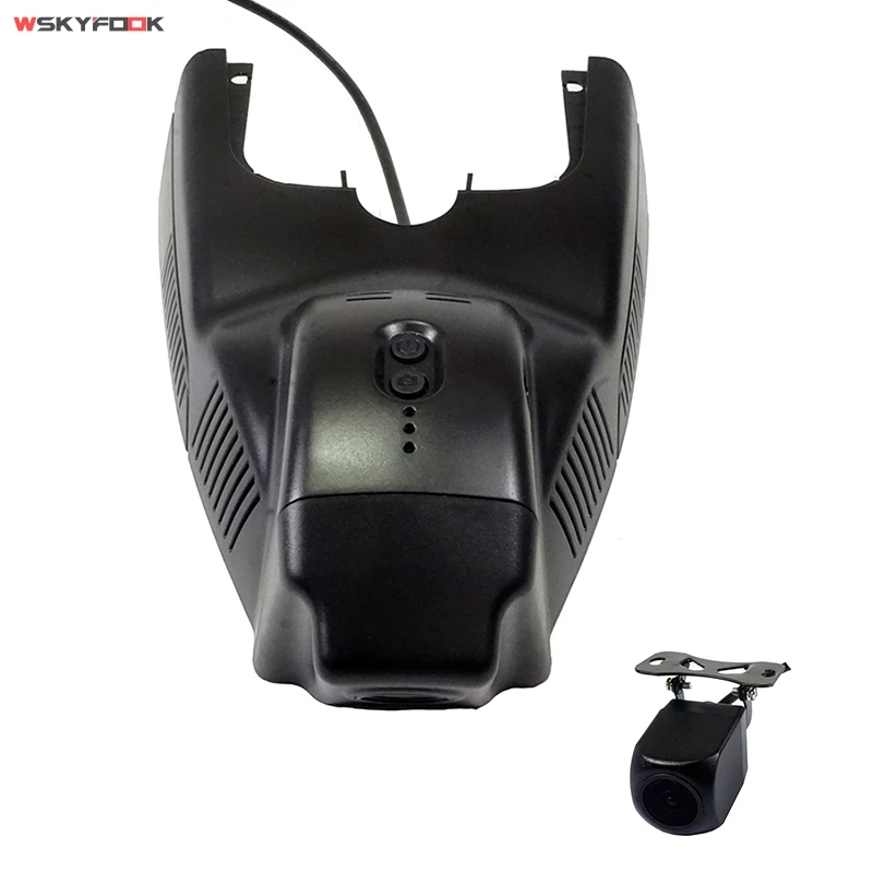 Автомобильный видеорегистратор с двумя объективами Wi Fi для Mercedes Benz CLA GLA 200 CLA200 A200