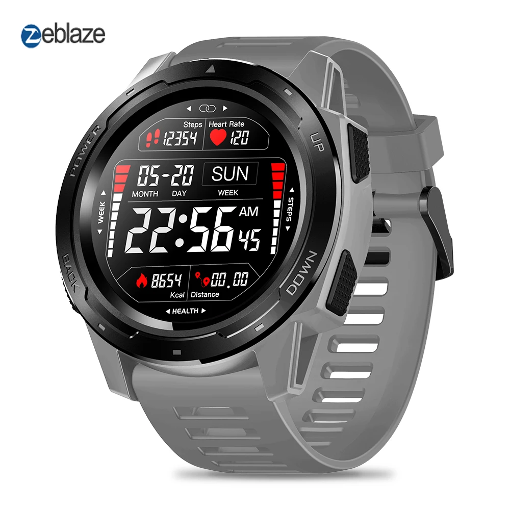 Zeblaze VIBE 5 Смарт-часы Мужские 1,3 цветной экран Шагомер фитнес-браслет трекер IP67 водонепроницаемый монитор сердечного ритма умные часы