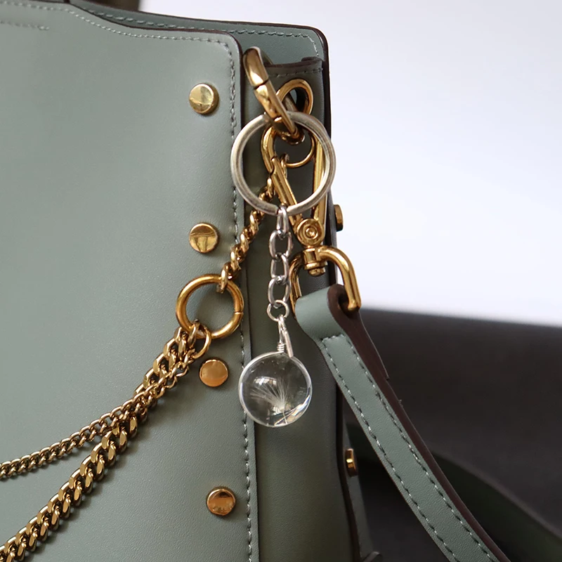 Желаю одуванчика искусственный держатель Освежающая подвеска в бутылке брелки с