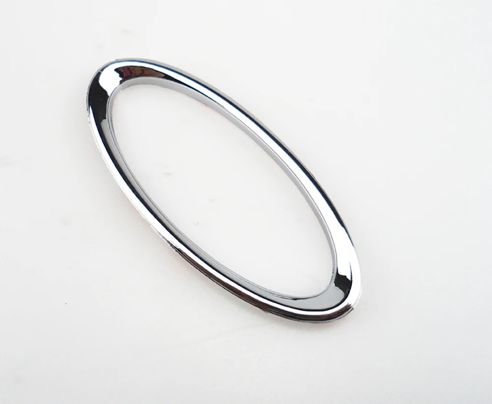 ABS Хромированная наклейка для украшения на руль автомобиля с логотипом Ford Focus 2