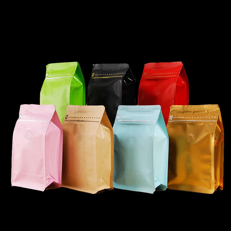 Зерновые орехи закусочный кофе шоколадный мешок для упаковки еды большая