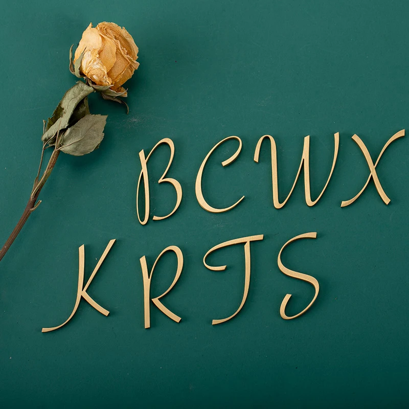 Буквы А к Z # Золотые Твердые Латунные цифры декоративные для стен вилла отель