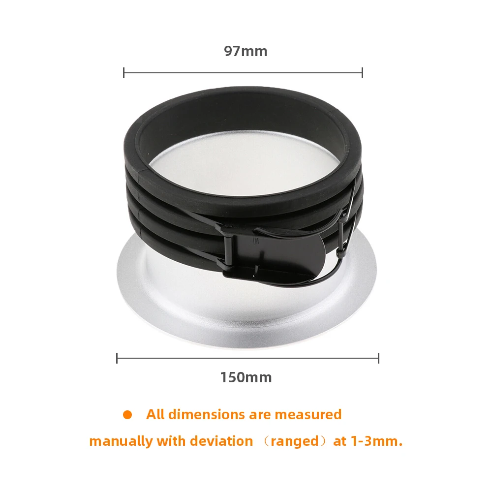 150mm Profoto Mount AMBITFUL 135 мм 144 мм 1500 м кольцевой адаптер для объектива для Bowens Elinchrom монтаж Profoto для AMBITFUL AL-06 AL-16 - Цвет: 150mm Profoto Mount
