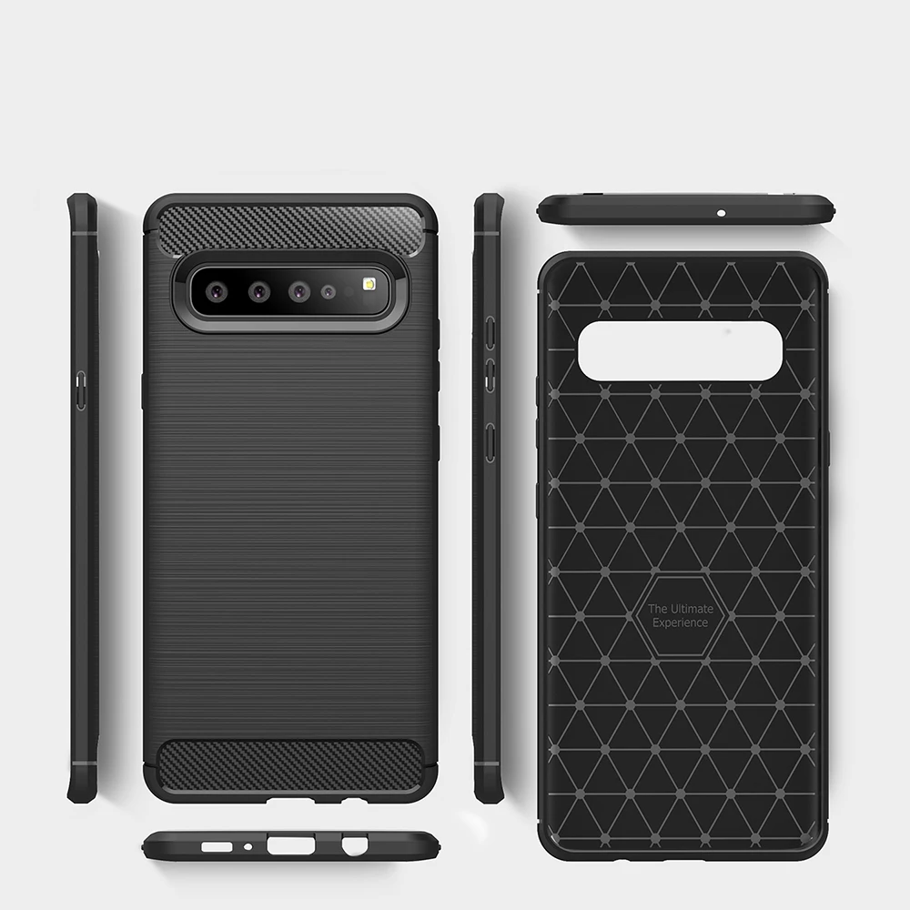Роскошный чехол для Samsung Galaxy M10 M20 S10 Lite Note 10 Pro A10E A20E A70 A30 A50 телефона из углеродного