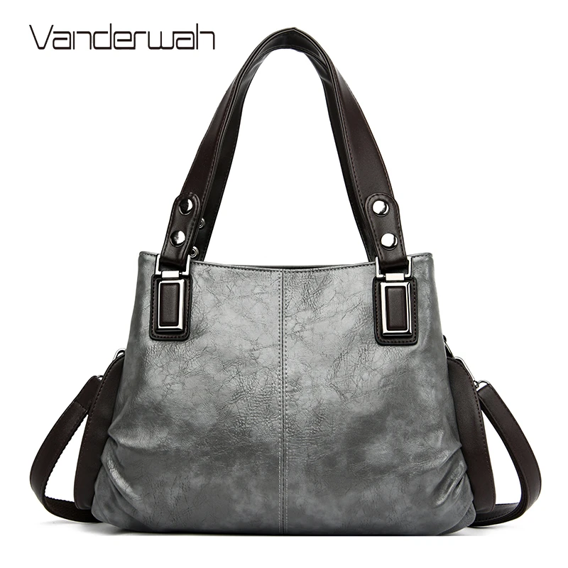 Подлинный бренд ретро Роскошные Сумки Для женщин сумки дизайнер 3 слоя Большой