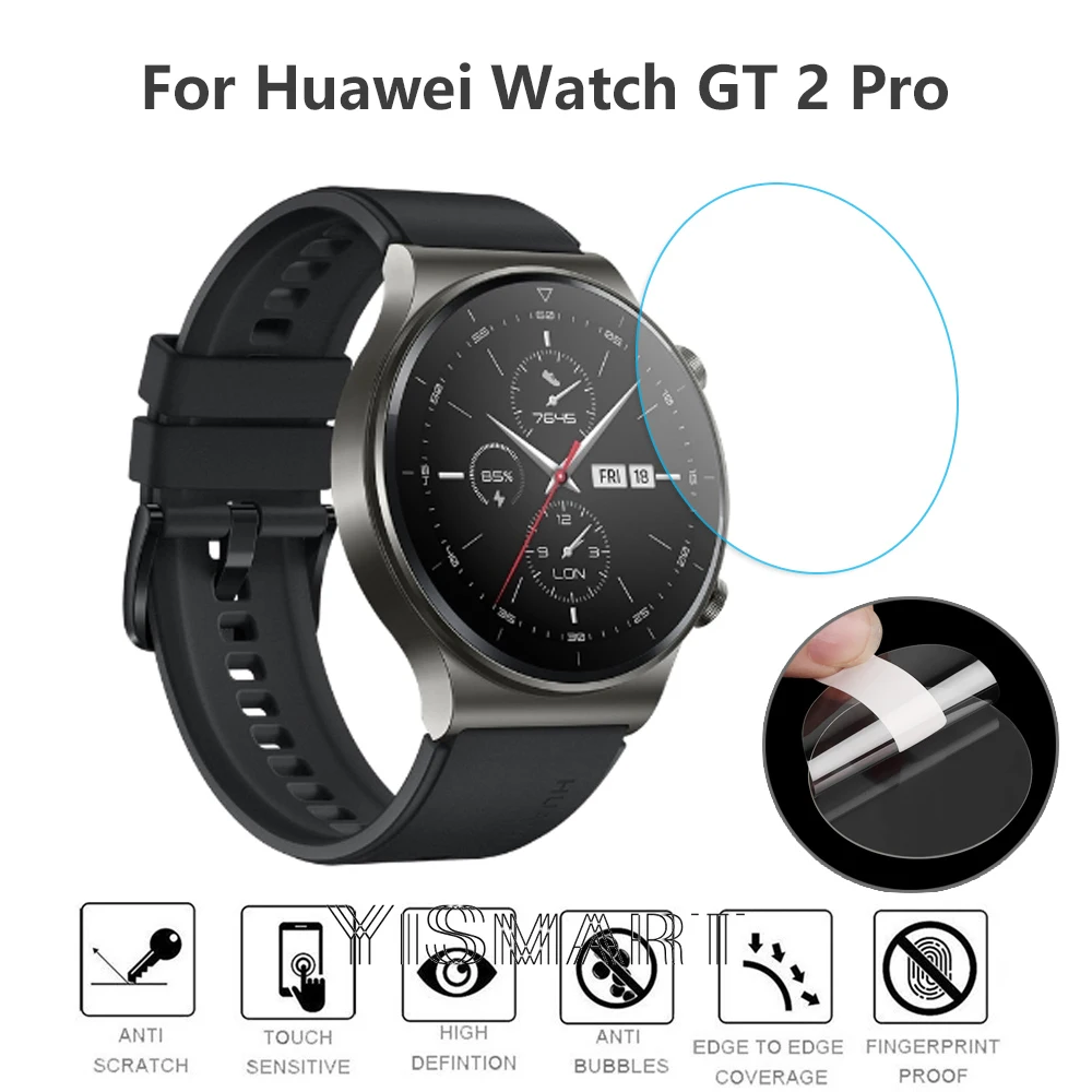 

For HUAWEI WATCH GT2 Pro 46mm Tempered Glass Screen Protector Hydrogel TPU Protective Film for Huawei GT 2 Pro Anti Blue UV
