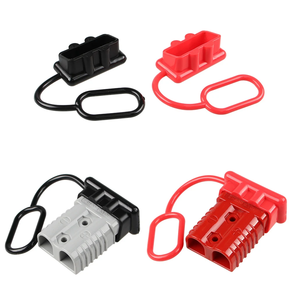 4 шт. пылезащитный колпачок красный/черный Андерсон стильные разъемы 50 Ампер