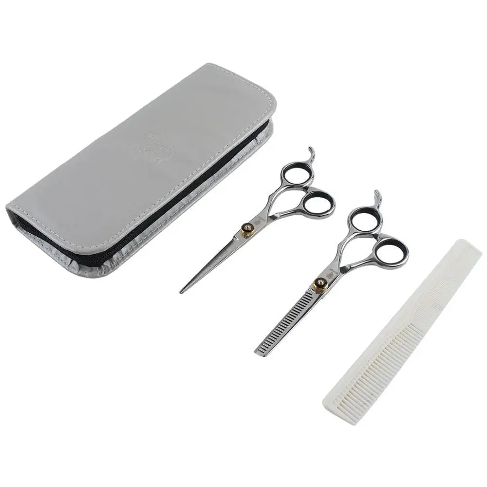 

Hair Cutting Thinning Styling Tool Shears Hair Scissors Stainless Steel Salon Hairdressing Shears Regular Flat Teeth Blades