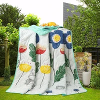 free shipping summer air conditioned quilt skin friendly breathable machine washing promotional gifts house hotel textile