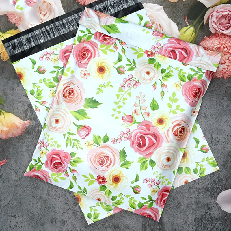 

10 шт., 10x13 дюймов, полиэтиленовые почтовые конверты с принтом, 25,4x33 см, красочные сумки, полиэтиленовые почтовые конверты с узором, самозапечатывающиеся конверты, почтовые транспортировочные сумки