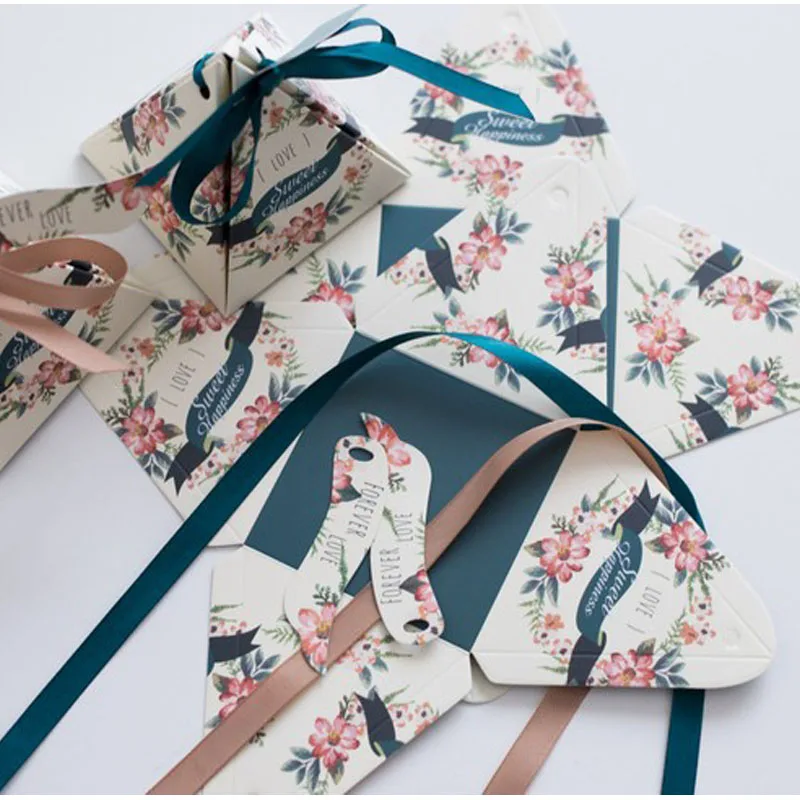 Бумага коробка для шоколада и сладостей свадебный подарок упаковочные коробки