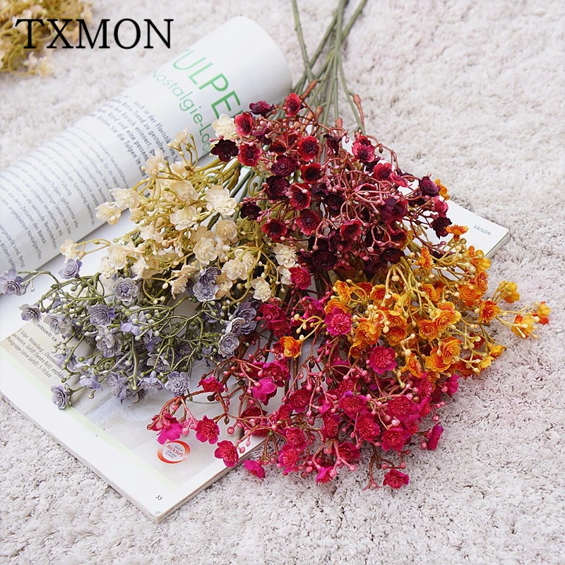 Ретро осенние цветные 60 головок Звездное утро звезда цветок имитация