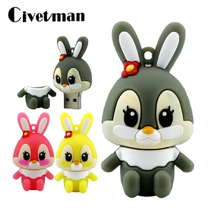 Мультяшные смешные USB флэш-накопители 16 Гб аниме милая искусственная кожа 64 Гб персонализированный 32 ГБ флэш-накопитель 4 ГБ 8 ГБ Память Диск подарки для девочек