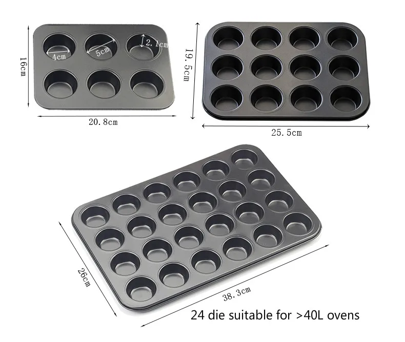 

baking tools Set for Cake Bread Cartoon 4/6/9/12/24 in-mold cat claw doughnut muffin cupcake DIY oven mold bakeware accessories