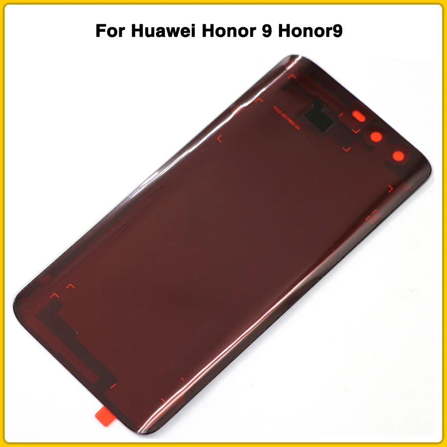 10 шт. Новый Honor 9 задний корпус чехол для Huawei Honor9 батарея задняя крышка Дверь