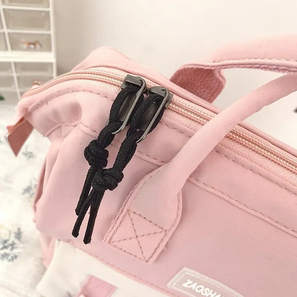 

2021 Ins Hot Candy Colors Backpack Fancy Pendant School Travel Bags Large Rucksack For Teenage Shoulder Capacity Bags Girls W4I0