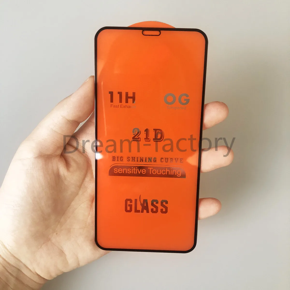 100 шт. 21D закаленное стекло для защиты экрана iPhone 12 Mini 11 Pro Max 6 6s 7 8 Plus X Xs Xr | Мобильные