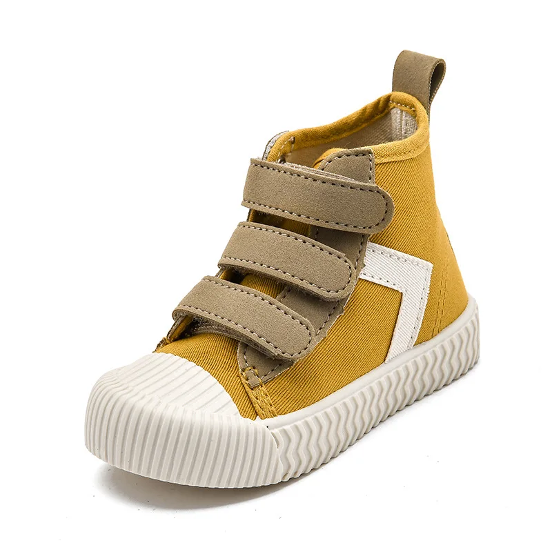 

Skoex Children Casual Shoes Unisex 2020 Classic High Top Girls Fashion Canvas Shoes Student Sneakers For Boys New Toddler Shoe