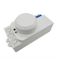 hot sale 5 8ghz hf system led microwave 360 degree radar motion sensor light switch body motion detector smart electronics