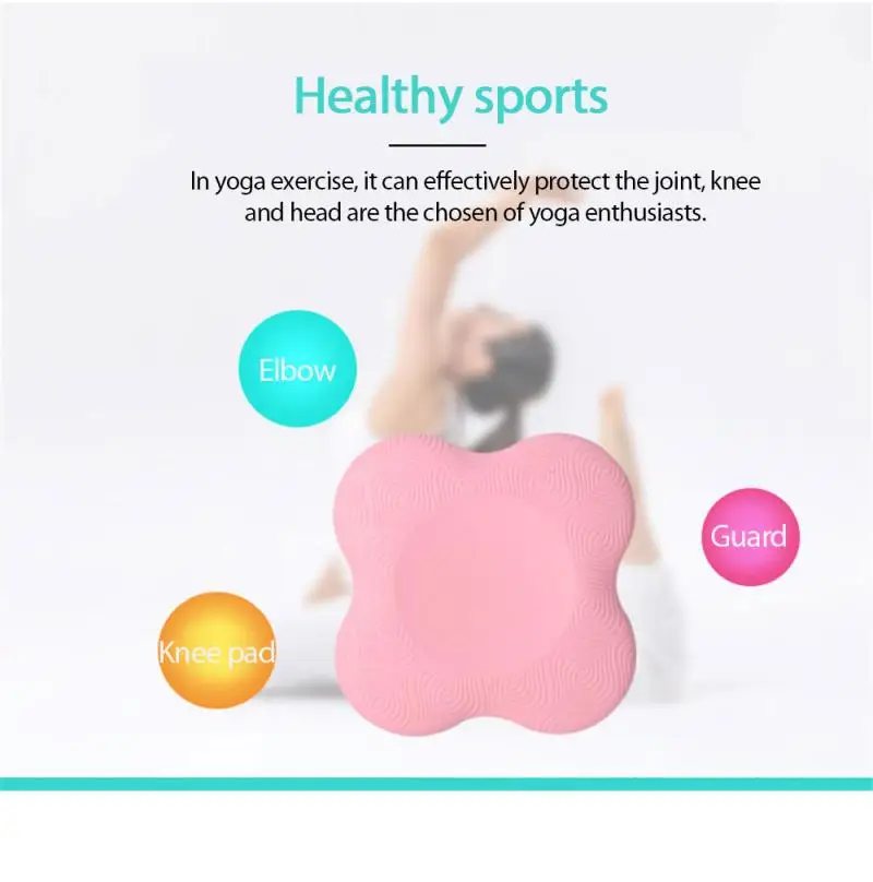 1 шт. плоские наколенники для йоги коврик коленей мягкие подушечки занятий