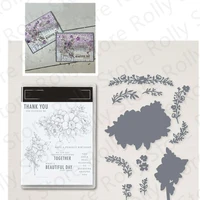 home metal cutting dies and clear stamps for scrapbooking paper card making decorative handcraft photo album 2022 new arrival