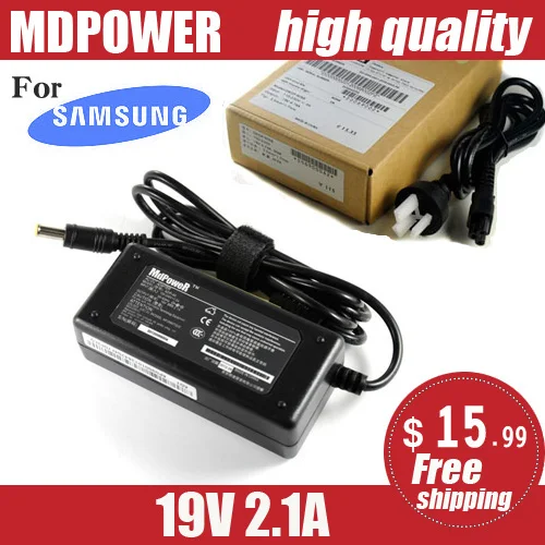 

MDPOWER For Samsung 19V 2.1A AD-4019S netbook notebook power adapter charger cord