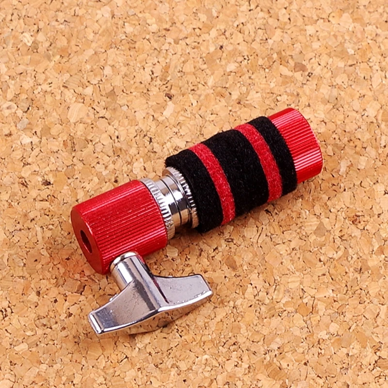 

Jazz Drum Red Hi-Hat Cymbal Clutch Stand Post for for Percussion Accessories