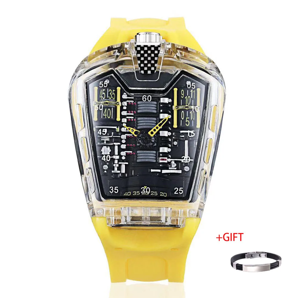 KIMSDUN Мужская мода тенденции личности классические кварцевые часы Роскошные