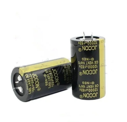 

New and Original 20PCS-2PCS 63V12000UF 12000UF 63V High Frequency Low ESR Electrolytic Capacitors Size:30X50MM