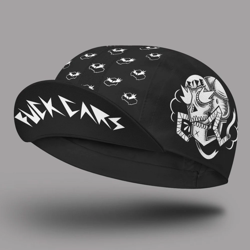 Черные новые классические велосипедные шапки с черепом OSCROLLING Gorra Ciclismo унисекс |