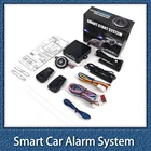 Умная автомобильная система сигнализации с одной кнопкой, кнопка запуска и остановки двигателя, иммобилайзер зажигания с дистанционной системой сигнализации без ключа