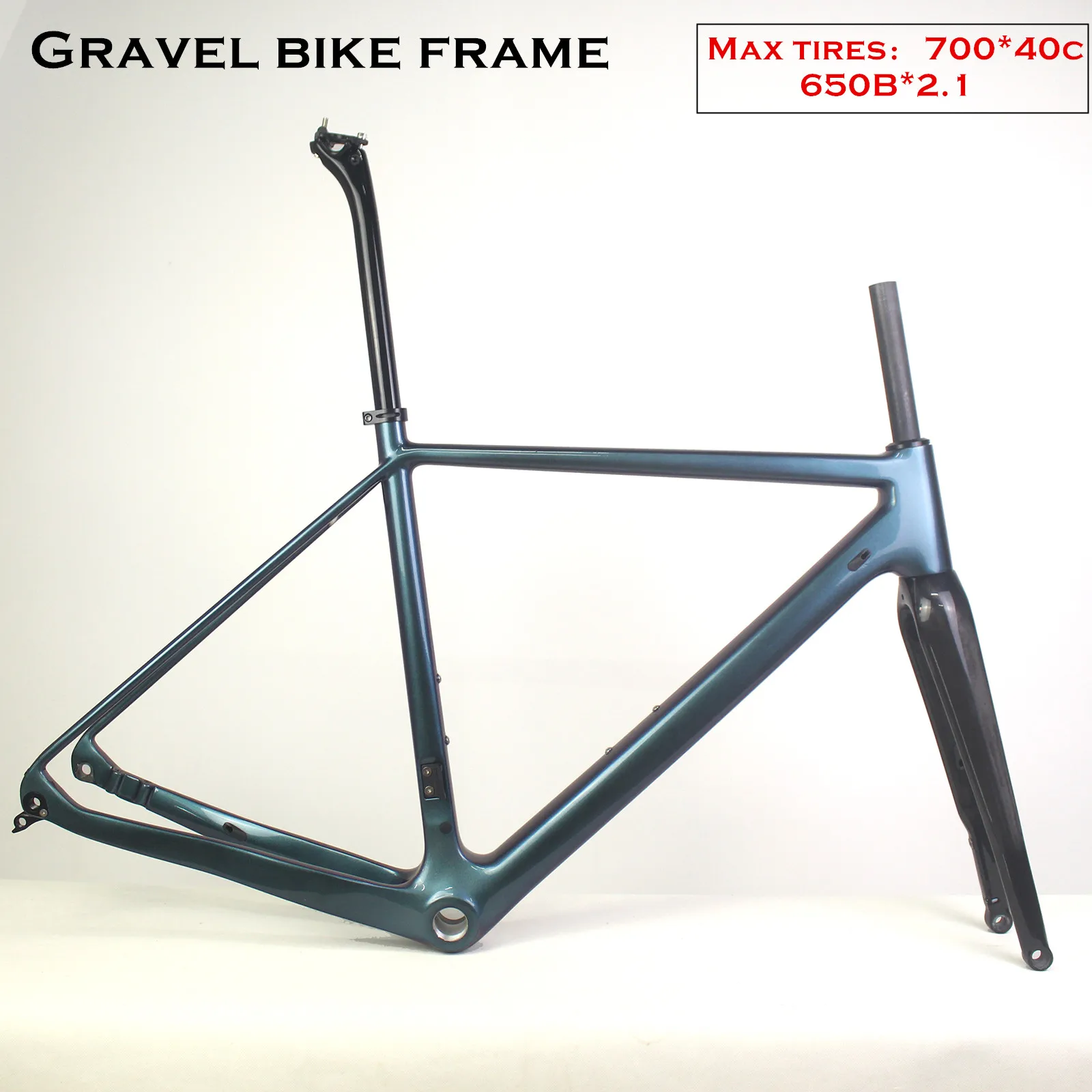 

Цвет хамелеон для суперлегкого углеродного гравия, велосипедная Рама, велосипедный кросс, гравий, карбоновая рама, сквозная ось 142*12, дисков...