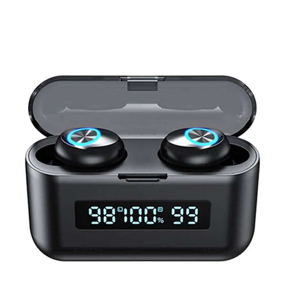 

X35 TWS Wireless Bluetooth Earphone Stereo Noise Canceling Headset LED Earbuds With Charging Case Touch Control Sport Headset