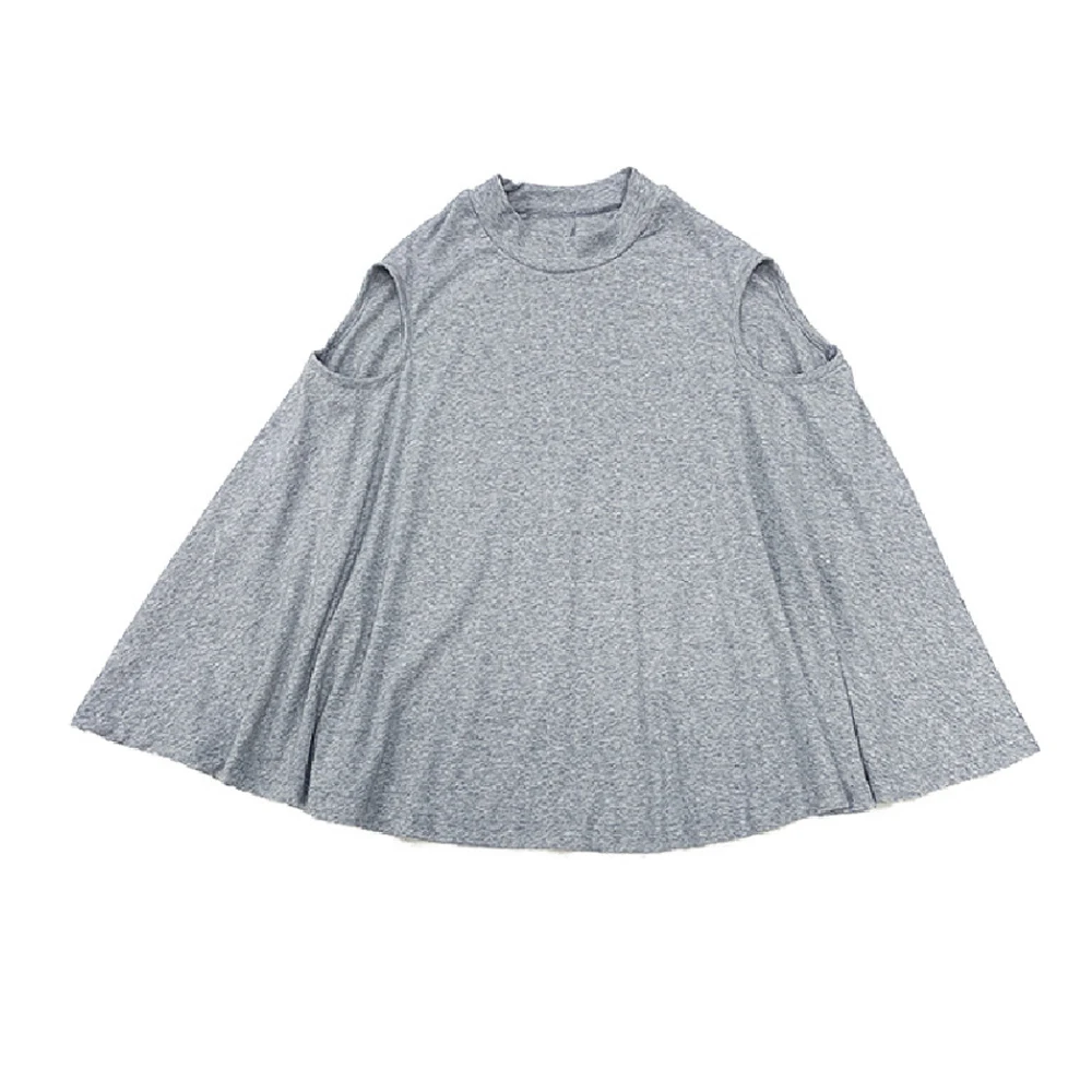

2021 New Arrival Gray Cotton Cape-Dress Age For 2 - 8 Years Baby Girls Fall Back To School Clothes Summer Casual Loose Frocks