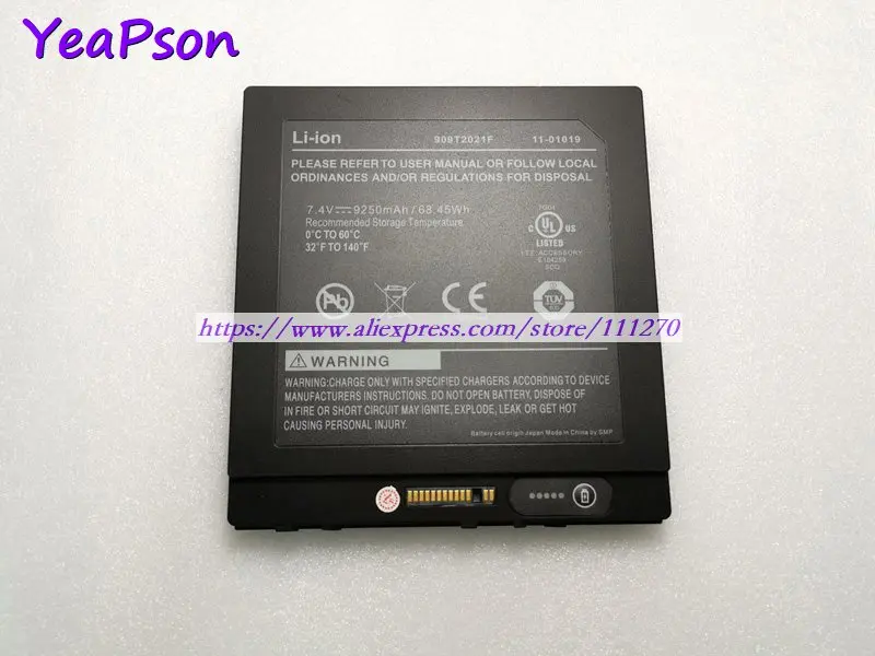 Yeapson BTP-87W3 909T2021F 7 4 V 9250mAh Подлинная батарея для Xplore XC6 iX104C3 iX104C4 iX104C5 iX104C2 Tablet PC Sereis |
