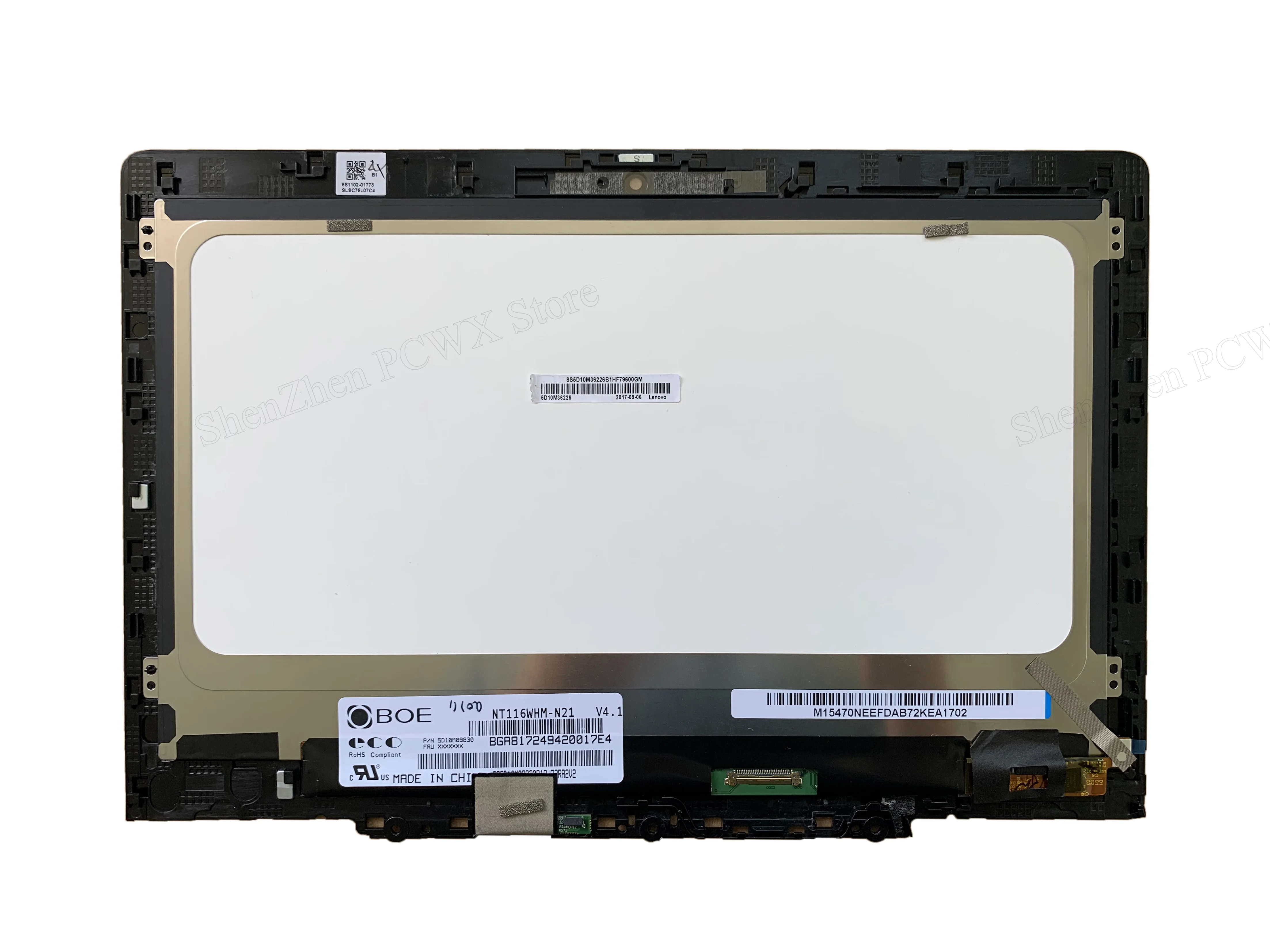 Для ideapad Yoga 310 11IAP 80U2 Lenovo Flex 4 1130 80U3 ЖК сборки HD 1366*768 TN 30pin NT116WHM N42 5D10M36226|ЖК-экран для