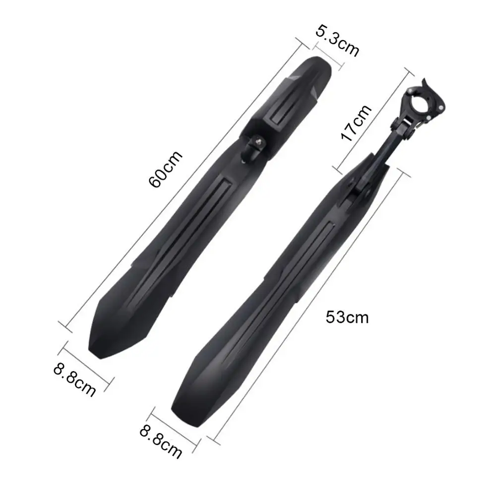 2 шт. крылья для велосипеда набор MTB передние и задние 24 26 27 29 дюймов глубокий паз