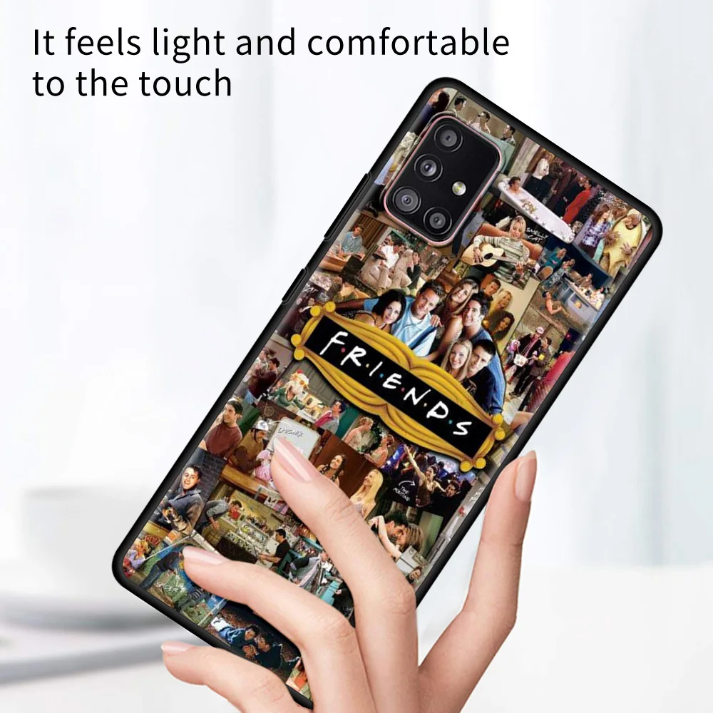 

Friends Phone Cover For Samsung A71 A51 A52 A12 A21s A21 A32 A91 A72 A42 A41 A31 A11 Case TPU Fundas Soft Capa