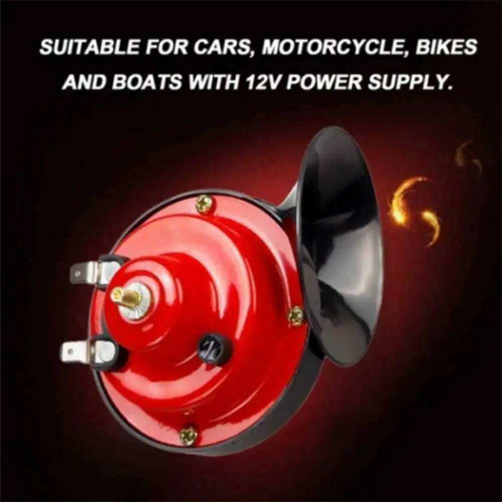 

300db Train Horn For Trucks Suv Boat Car Electric Snail Horn Air Horn Raging Sound For Motorcycle Signal Horn Car Accessories