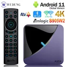 ТВ-приставка A95X F3 Air II, Android 11, Amlogic S905W2, 4 + 64 ГБ, RGB-подсветка, Wi-Fi, 4K, HDR