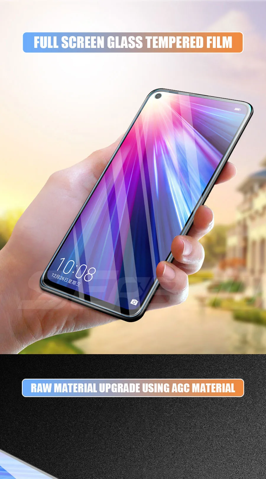 9H защитное стекло на huawei Honor 20 10 9 8 Lite Защитная пленка для экрана для Honor 8X V10 V20 V9 Play закаленное стекло