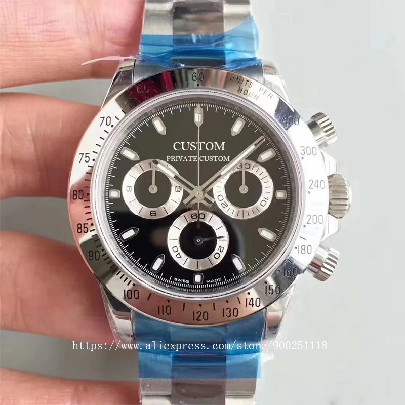 

watch 39mm luxury brand automatic mechanical watch for the Men's watches men sapphire glass stainless steel case 4