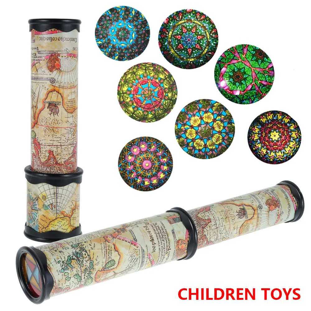 

21/30cm Scalable Rotation Kaleidoscope Fancy World Baby Toys Magic Changeful Adjustable Toy for Children Autism Kid Puzzle Gift