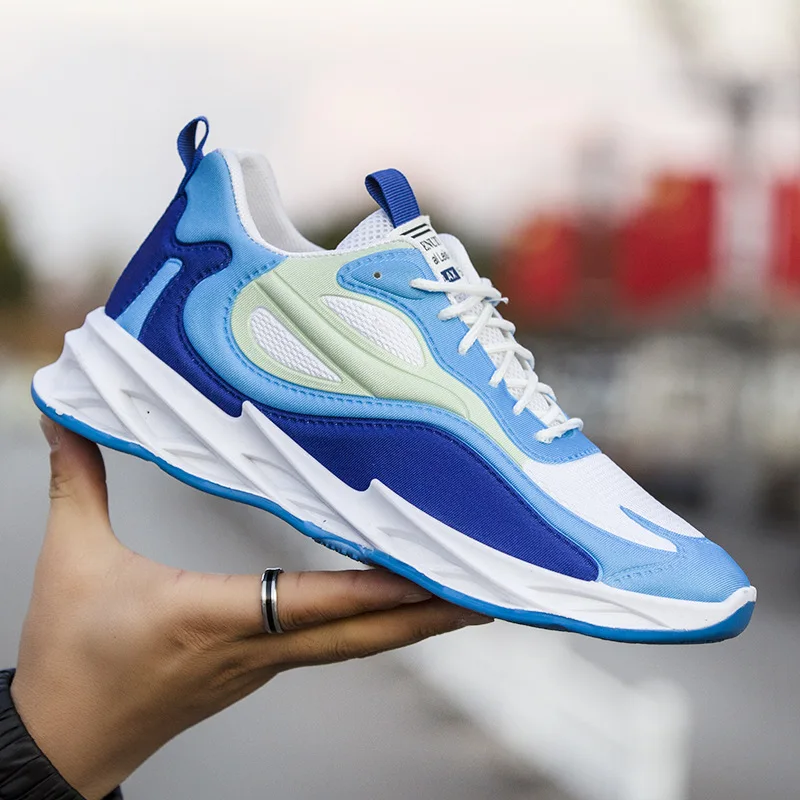 

2021 Spring Autumn Men Shoes Casual Sneakers Mesh Breathable Cushion Jogging Buffer Tennis Student Sport Running Outdoor Travel