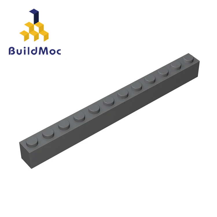BuildMOC Compatible Assembles Particles 6112 Brick 1 x 12 For Building Blocks Parts DIY electric Educati | Игрушки и хобби