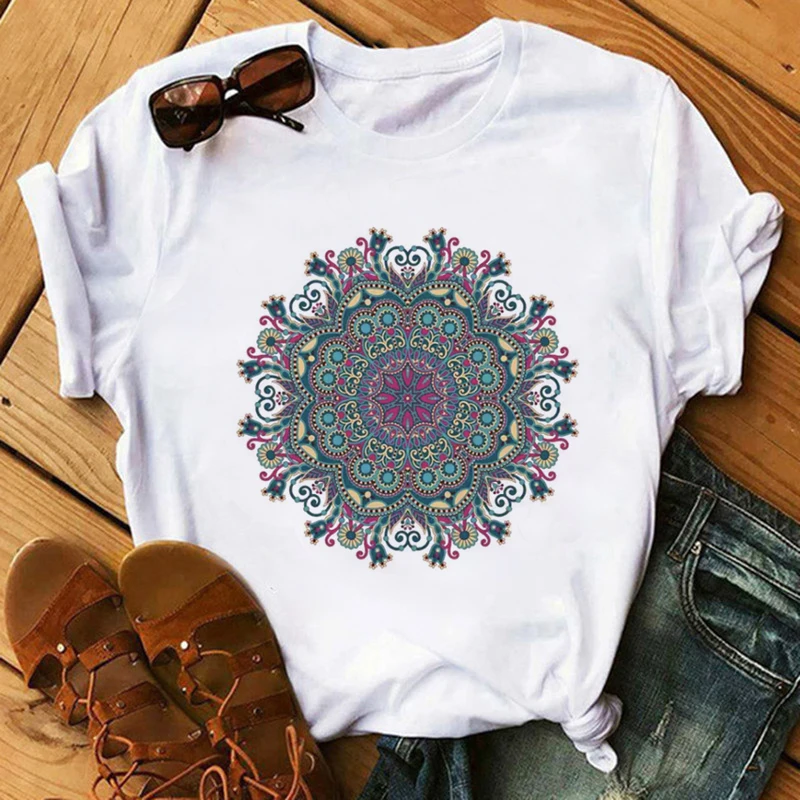 

2020 Casual Summer T-Shirt for Women O-Neck Casual White Tops Tshirt Women T Shirt English Alphabet Print T-Shirt Female